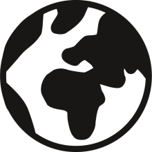 Icon of a globe